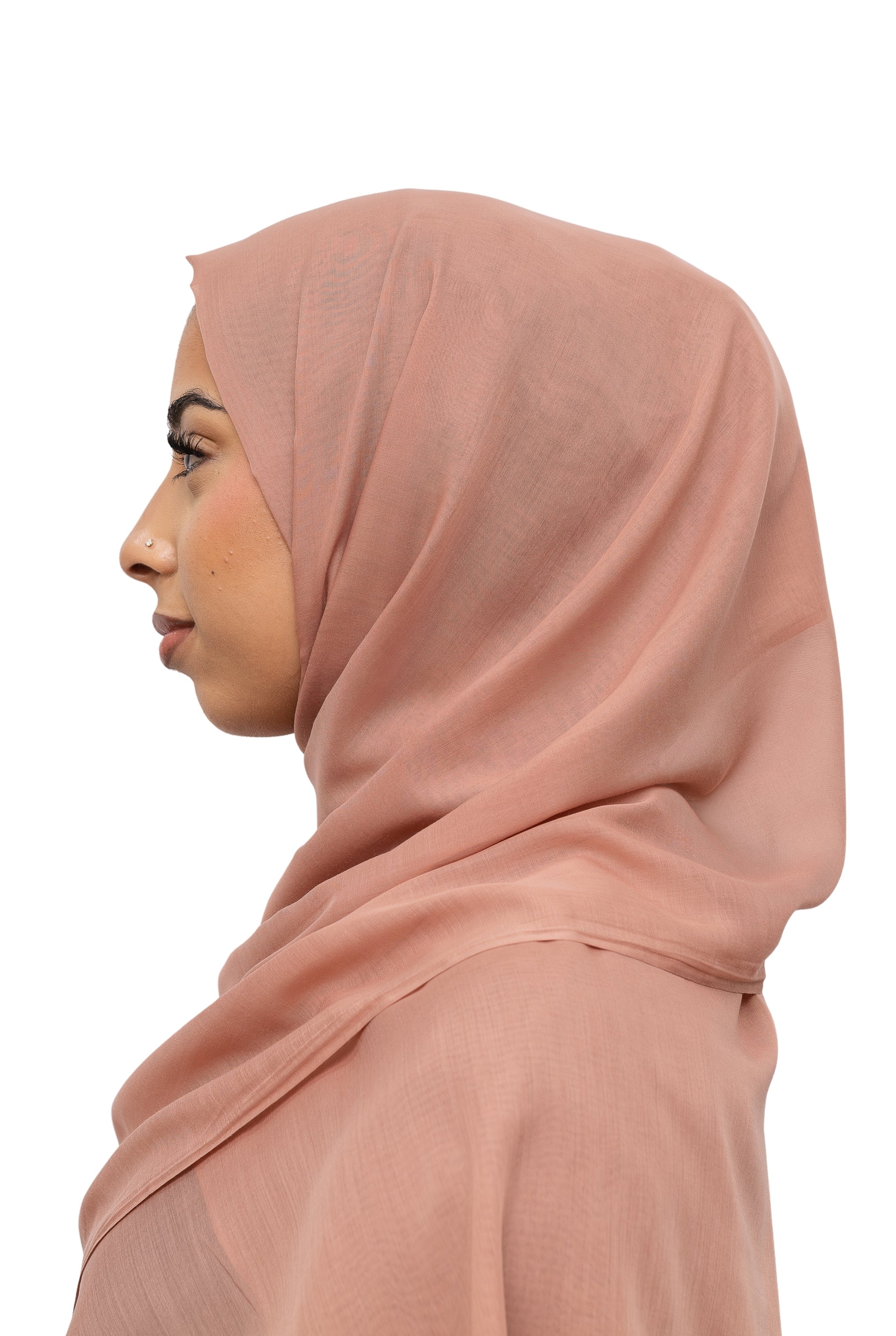 Exclusive Cotton Hijab Blush Pink Col 88