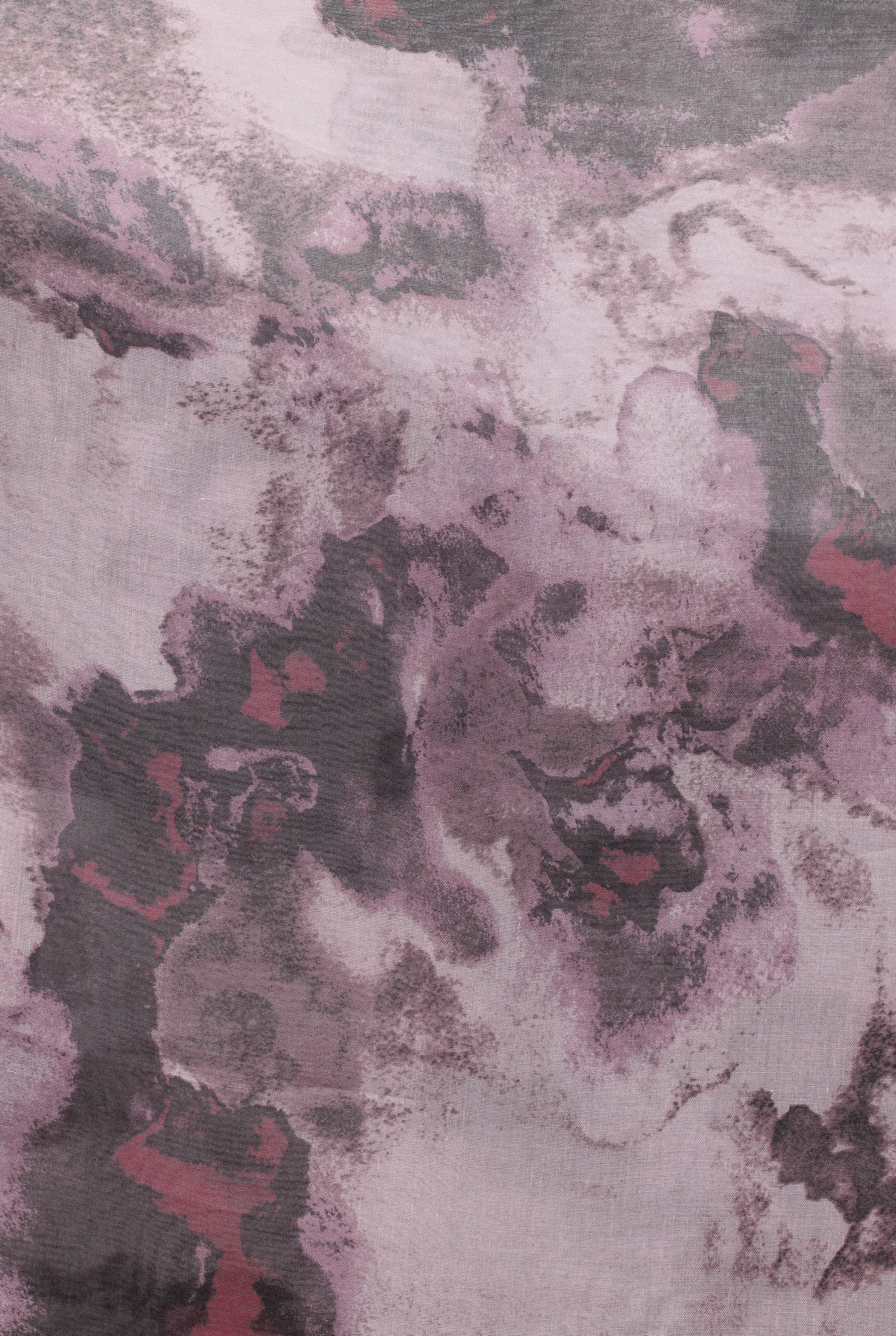 Watercolor Smooth Modal Hijab Plum