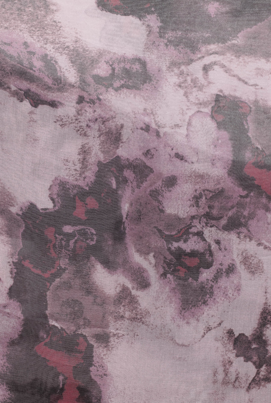 Watercolor Smooth Modal Hijab Plum