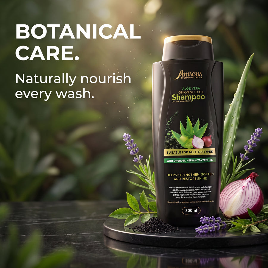 Aloe Vera Onion Seed Shampoo 300ml