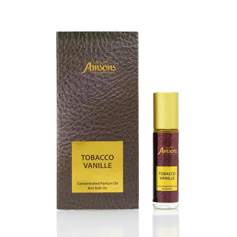 Men's Tobacco Vanille Roll-on Attar 8ml