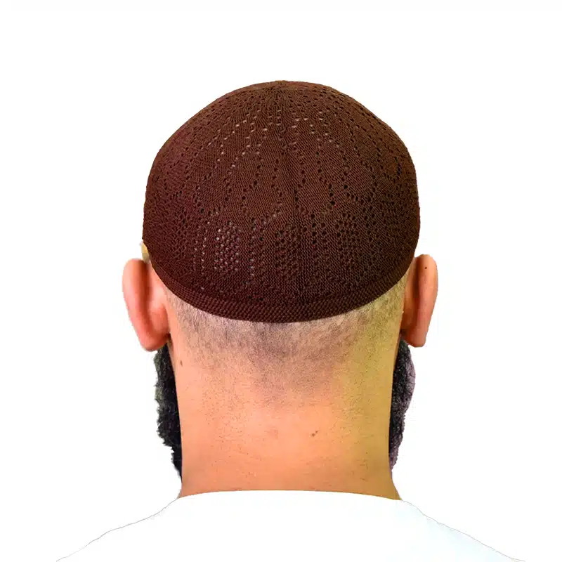 Men's Cotton Chocolate Prayer Hat image 0