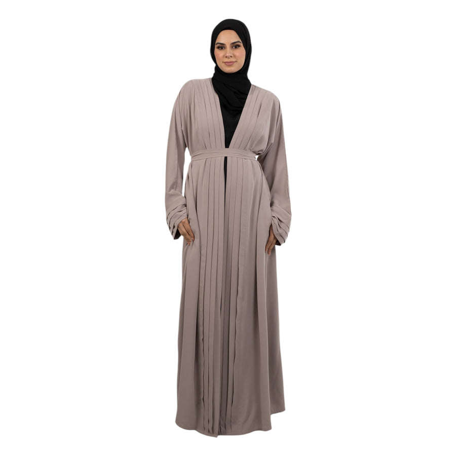 Champagne Pleated Kimono ASL-633-13