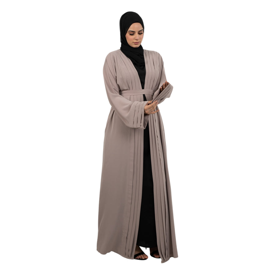 Champagne Pleated Kimono ASL-633-13
