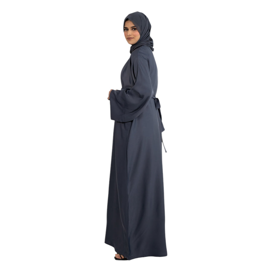 Grey Regular Abaya ASL-622-27
