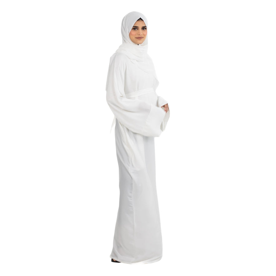 Off White Regular Abaya ASL-622-41