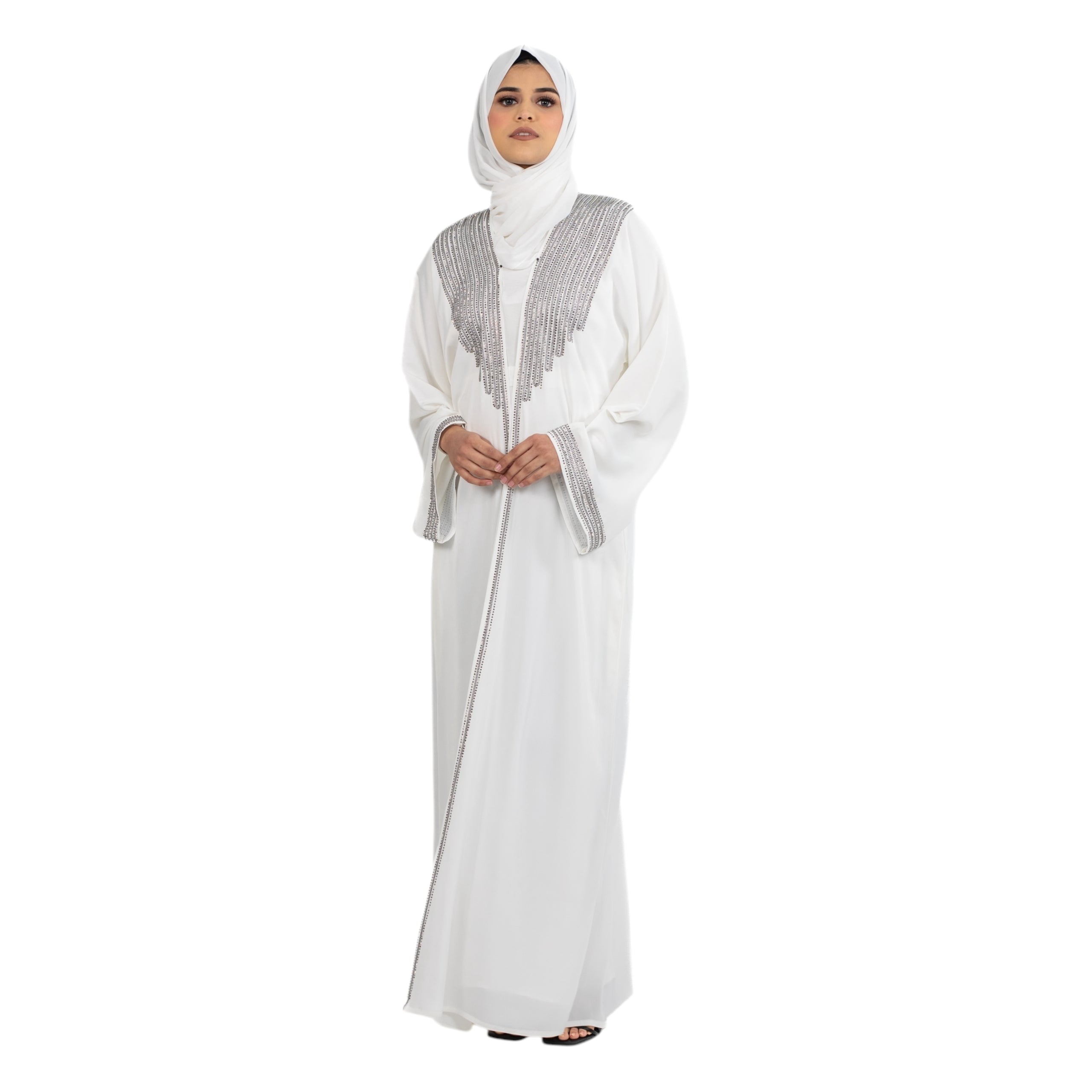 Off White Classic White Kimono ASL-634-41