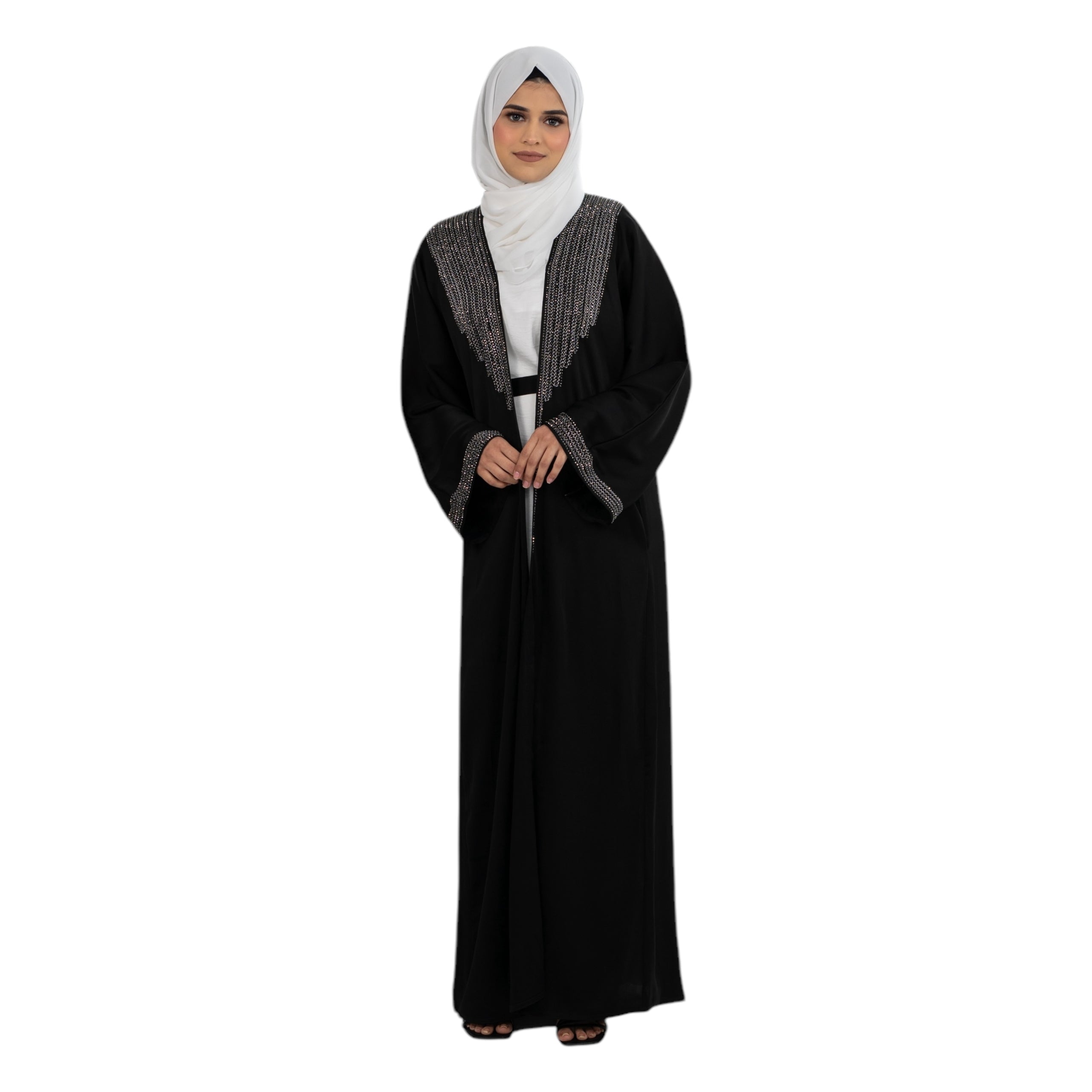 Black Classic Kimono ASL-634-1
