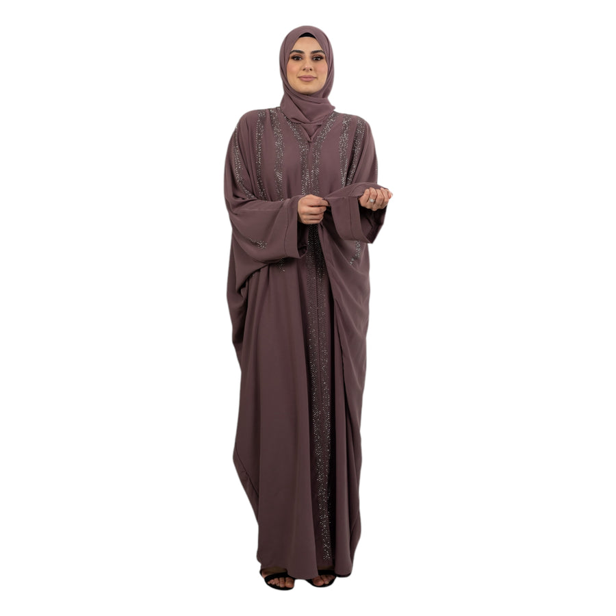 Mink Emirati Buttoned Batwing AM495-09