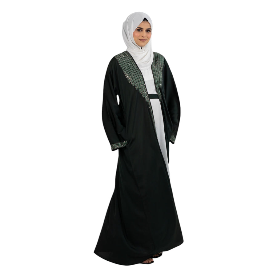 Bottle Green Classic Kimono ASL-634-31