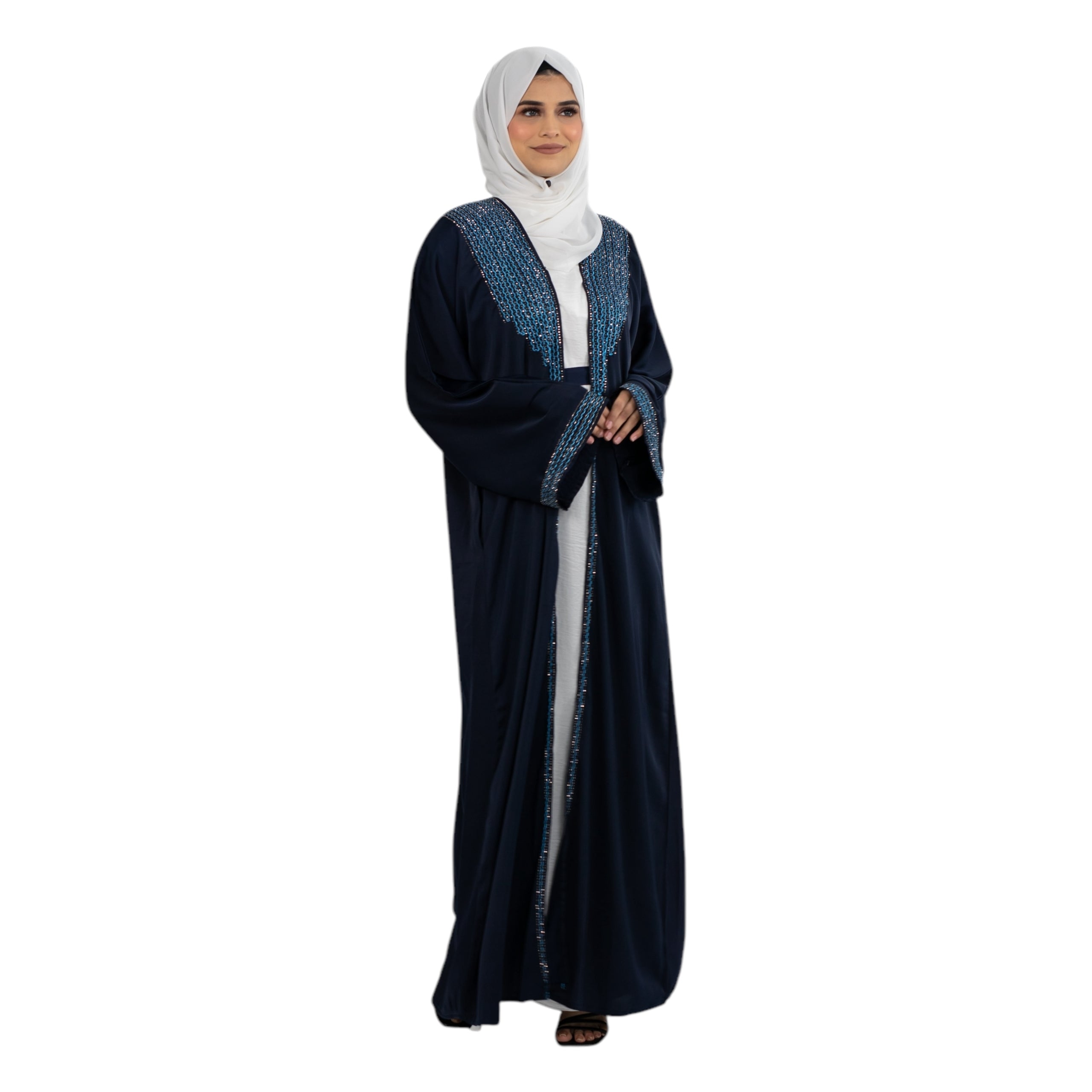 Navy Classic Kimono ASL-634-21