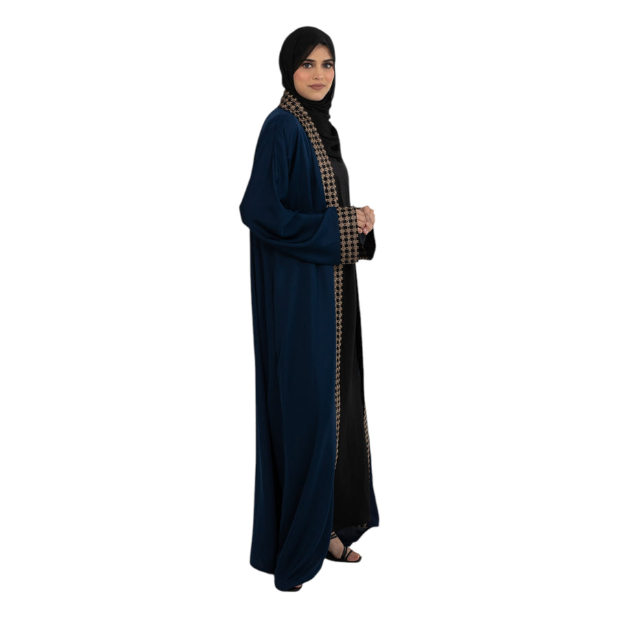 Navy Levantine Kimono ASL-632-98