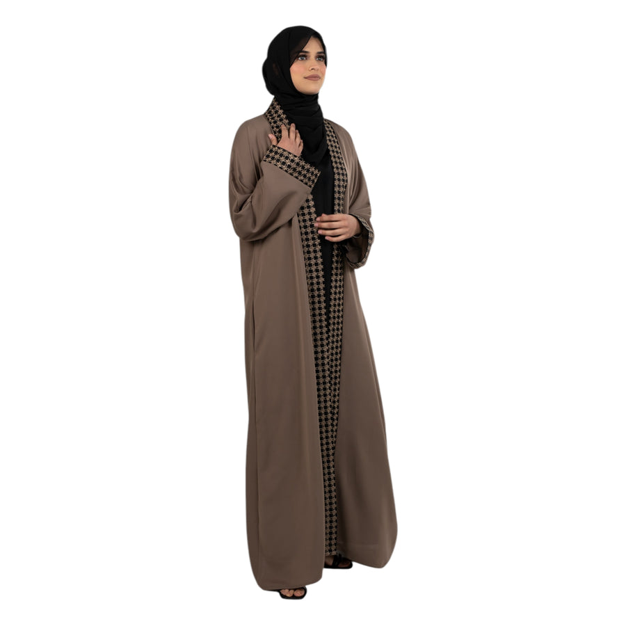 Mocha Levantine Kimono ASL-632-14