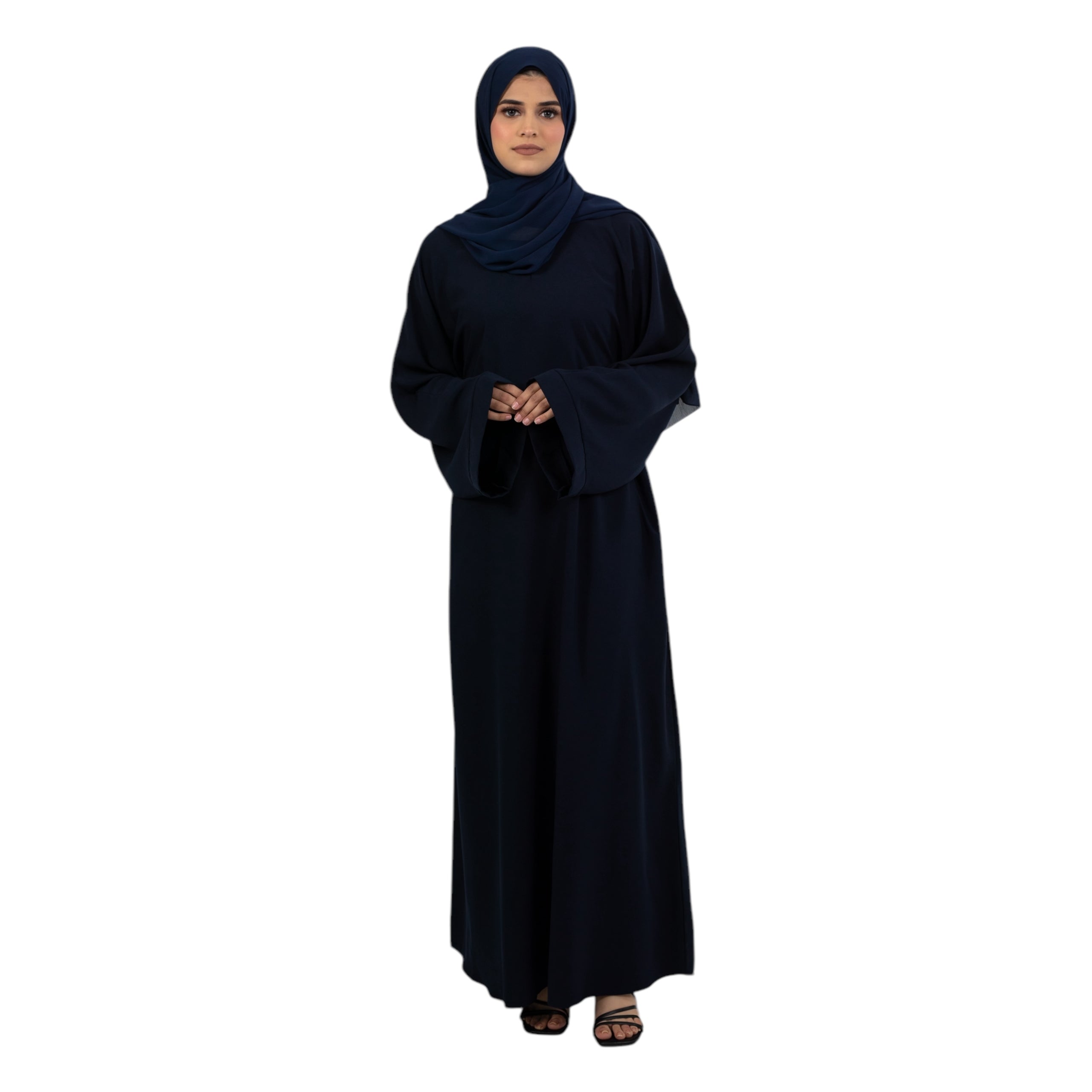 Navy Casual Abaya ASL-625