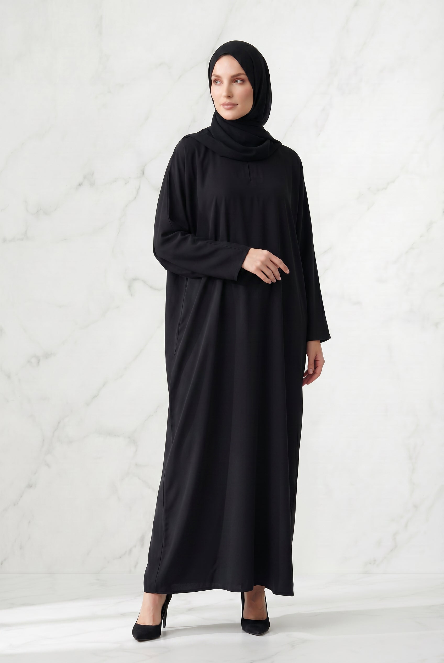 All Day Abaya Black