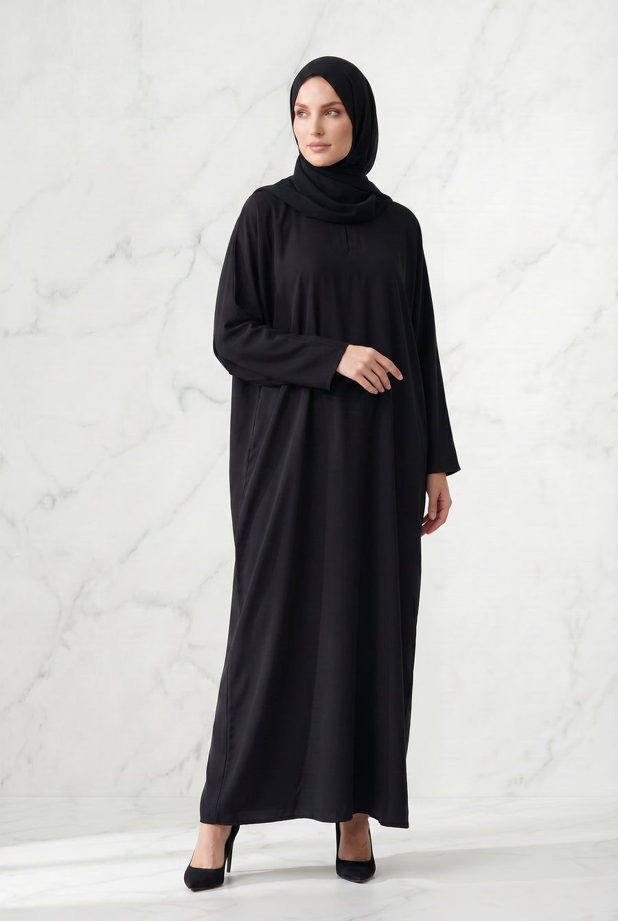 All Day Abaya Black