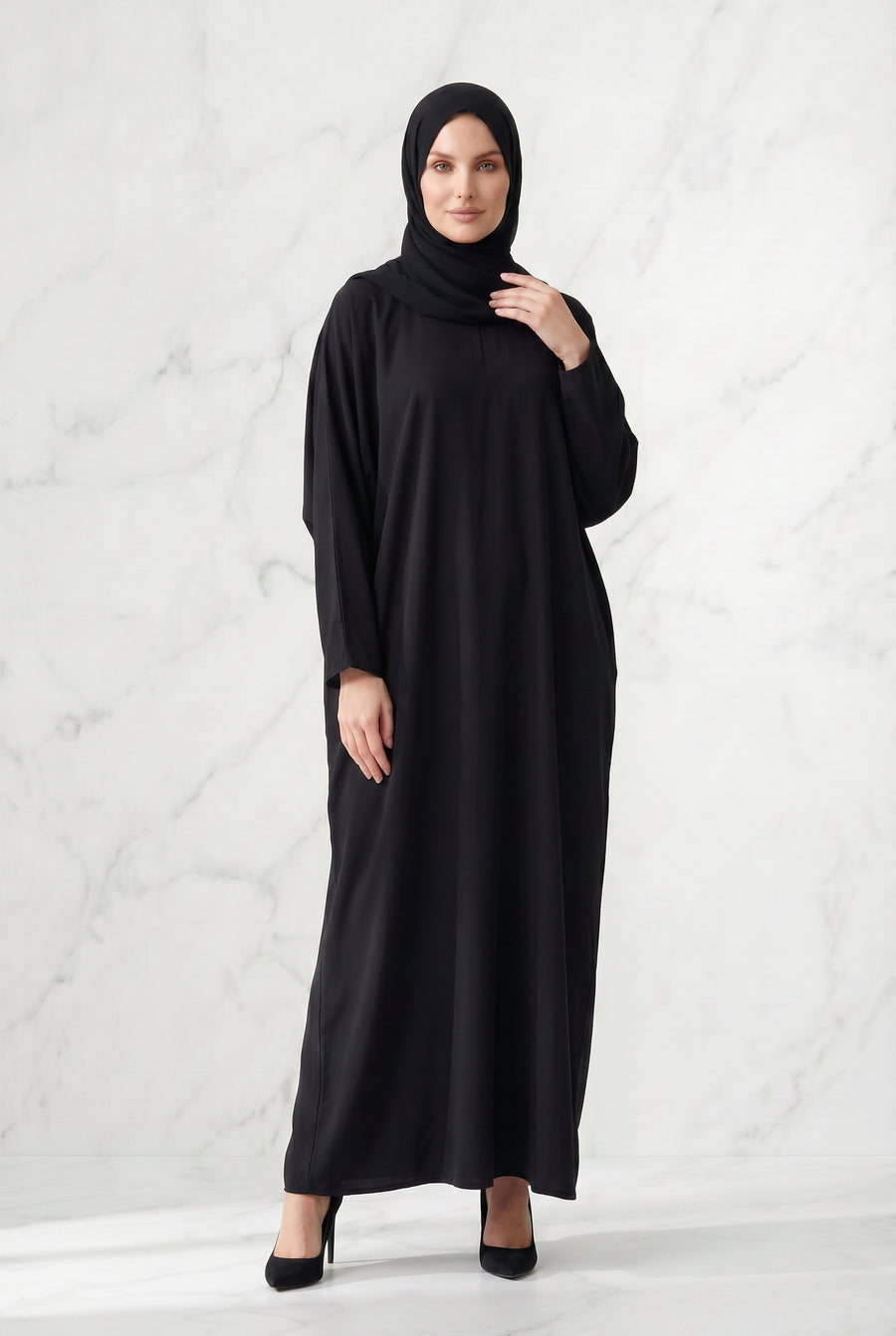 All Day Abaya Black