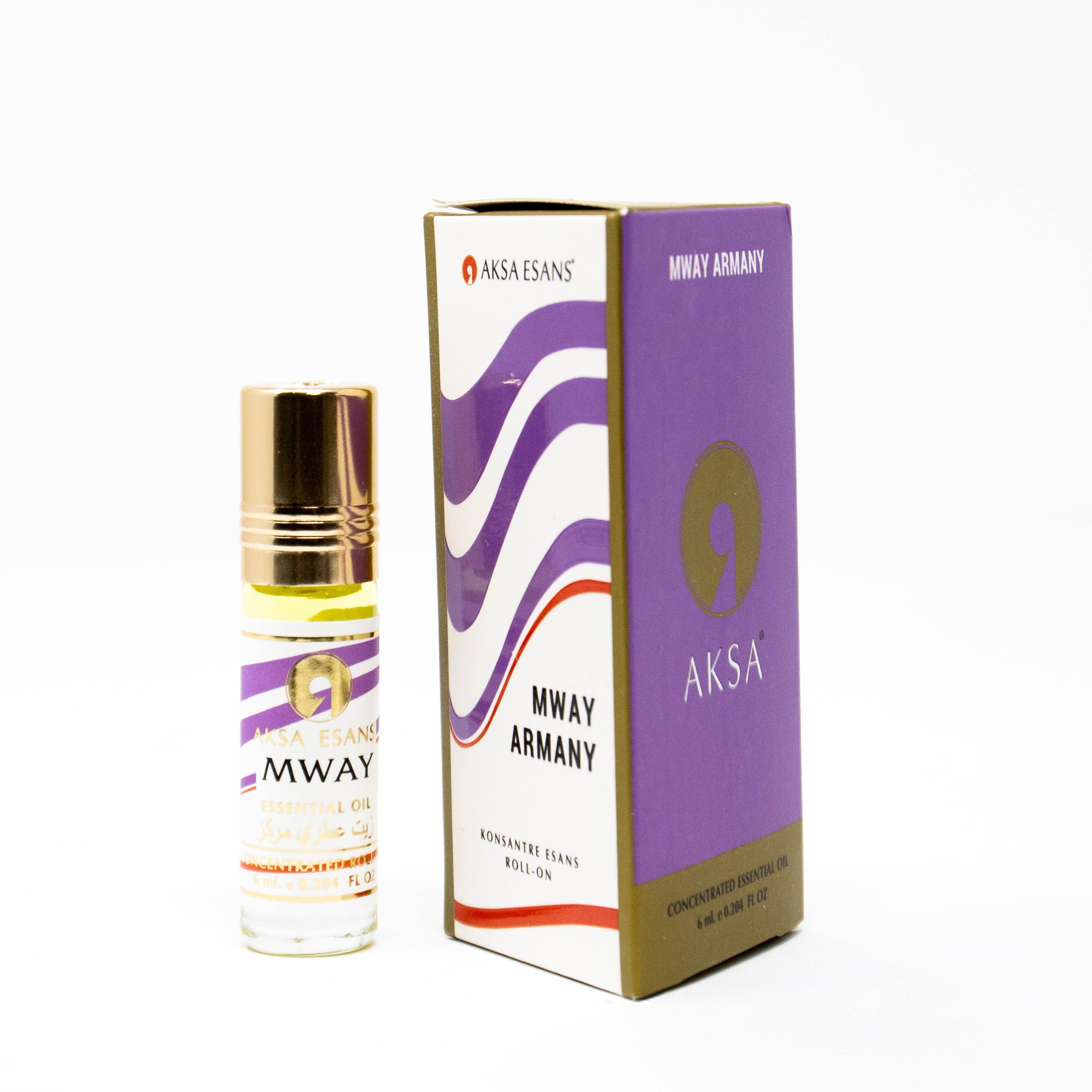 Aksa Mway Armany 6ml Roll On Attar