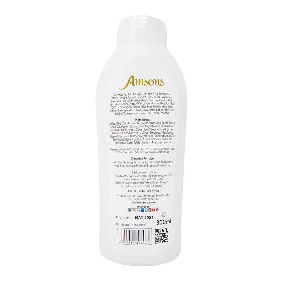 Black Seed Oil Shampoo 300ml