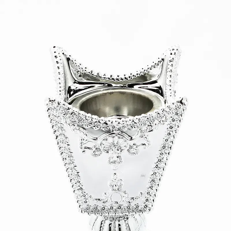 Small Silver Trophy Bukhoor Burner AMO849S