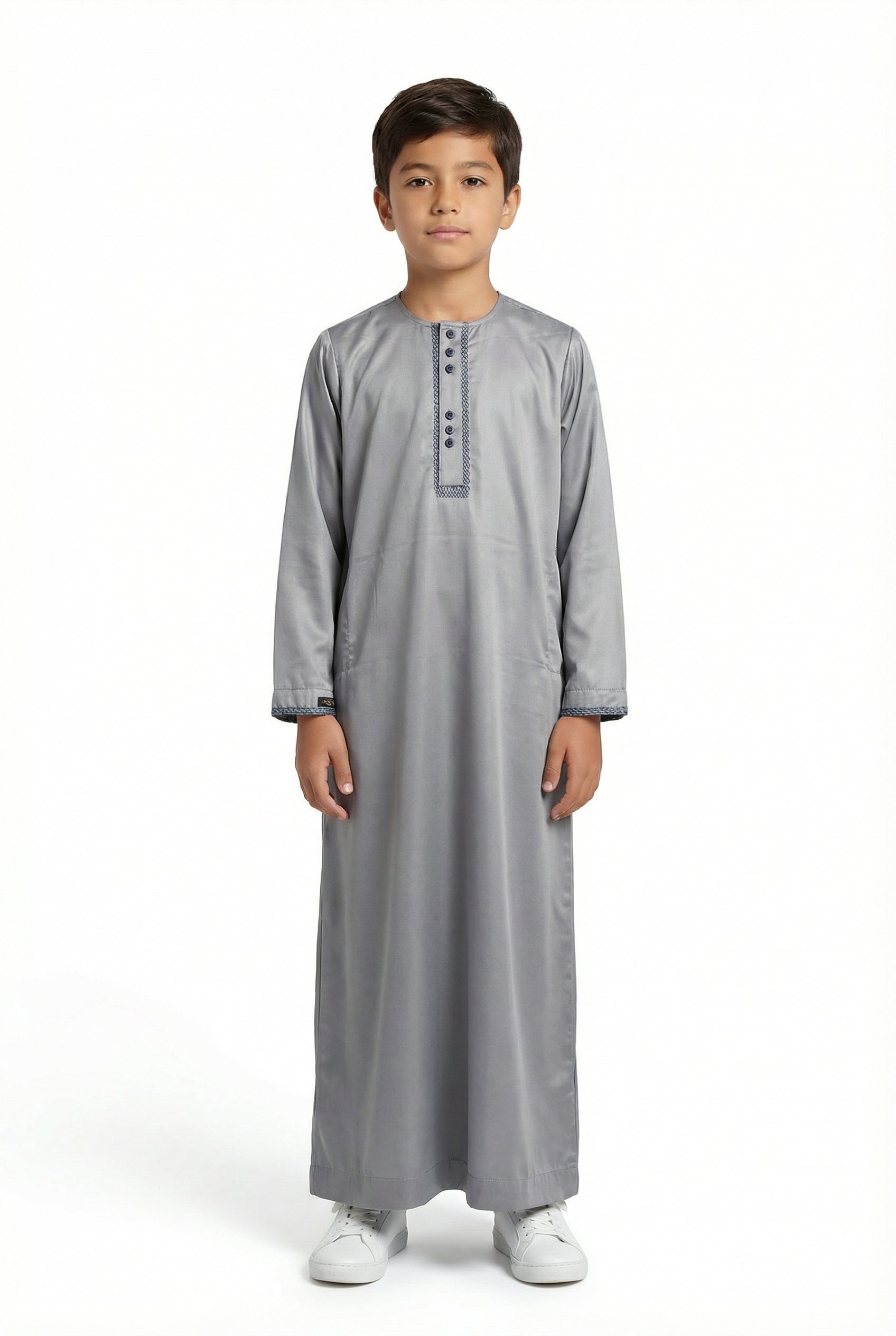 Boys Omani Thobe Grey 1528 Col 2