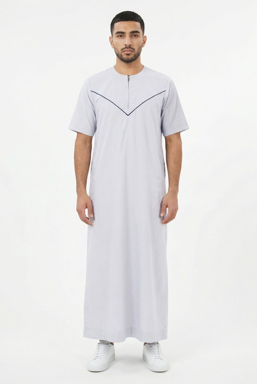 Omani Thobe Grey 1516 Col 16