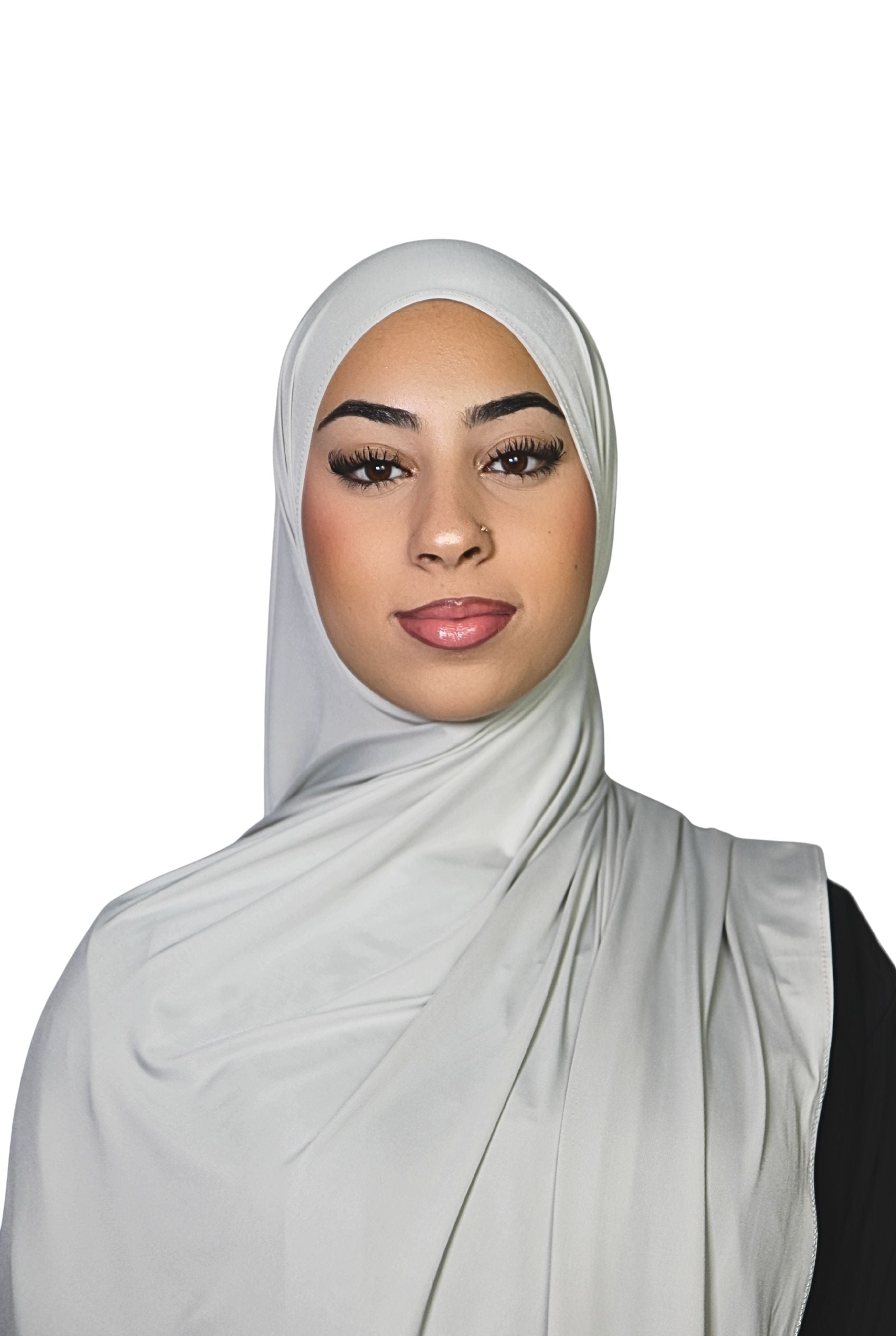 Liquid Jersey Hijab Off White