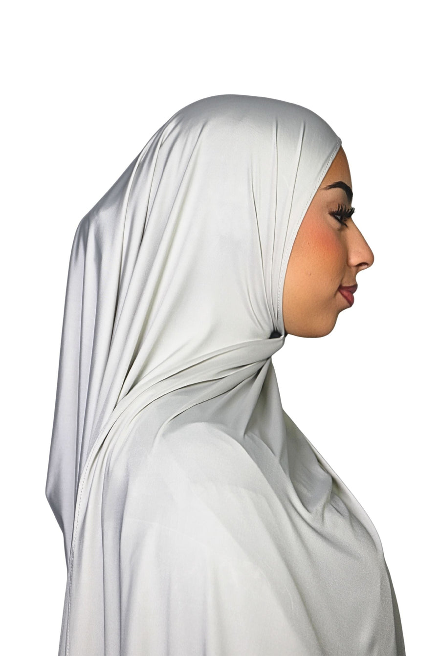 Liquid Jersey Hijab Off White