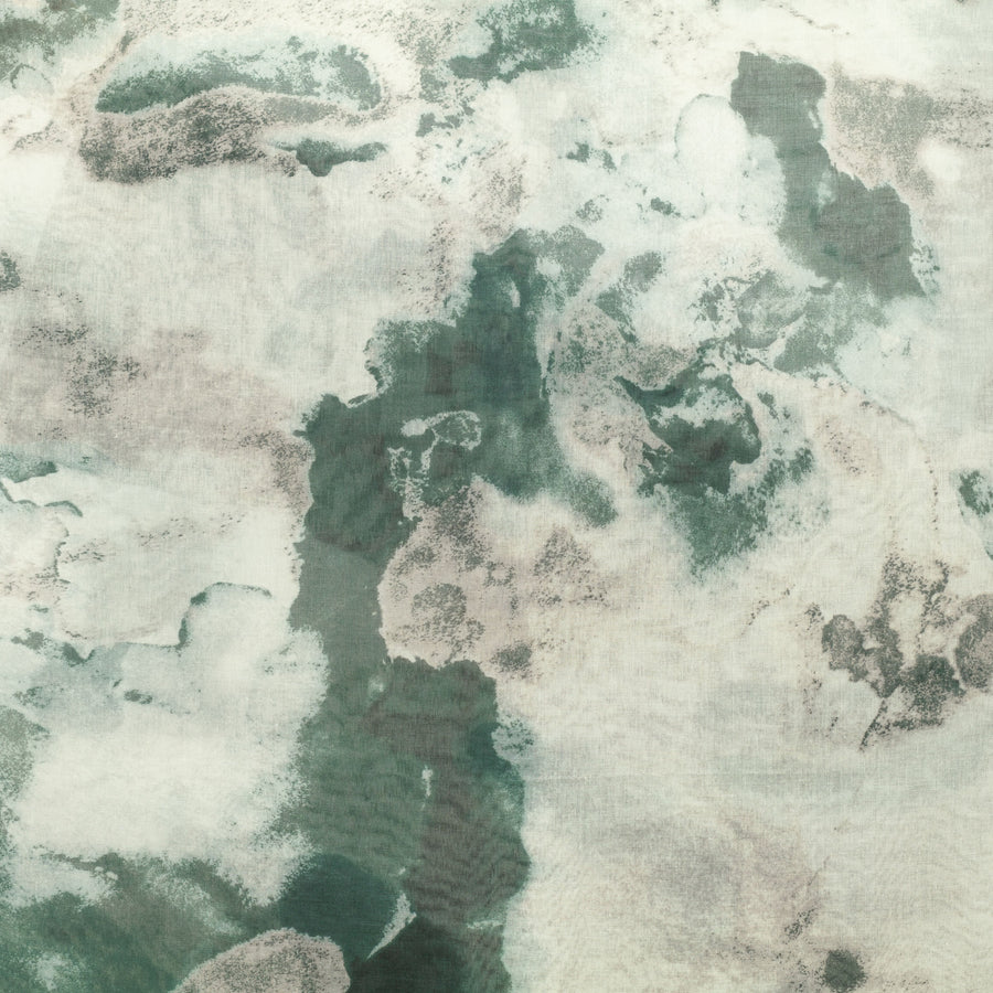 Watercolor Smooth Modal Hijab Bottle Green