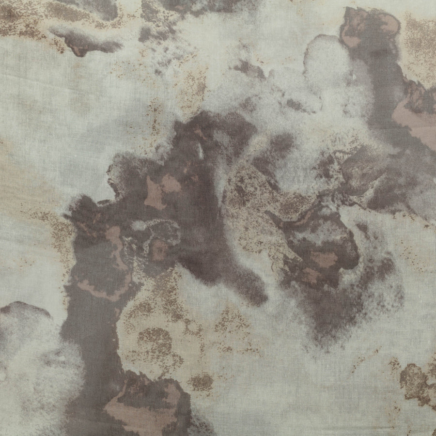 Watercolor Smooth Modal Hijab Brown