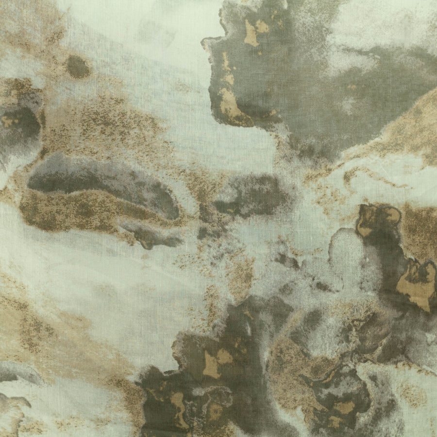 Watercolor Smooth Modal Hijab Army Green