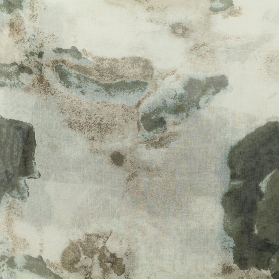 Watercolor Smooth Modal Hijab Olive Green