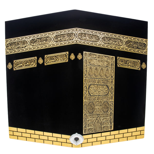 Wooden Kaabah Wall Decoration Black 0132