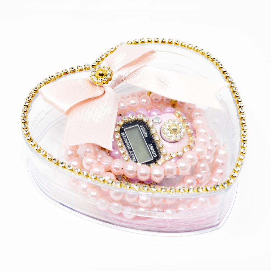 Large Wedding Favour 2 Type Tasbih Pink 0990
