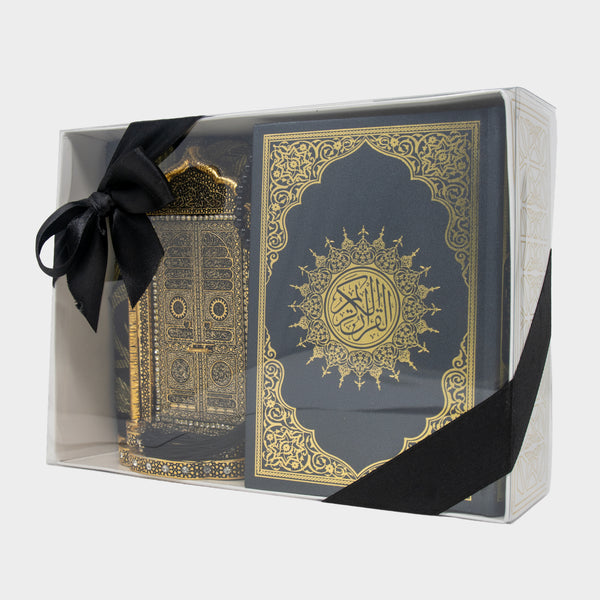 Limited Kabah Quran Gift Set Black 1711