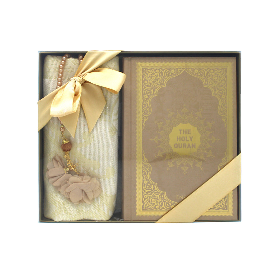 Gold English Translation Quran Gift Set 21012