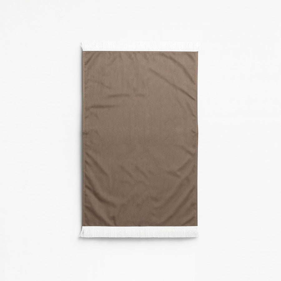 Plain Soft Touch Velvet Prayer Mat Mink AMTY 5022