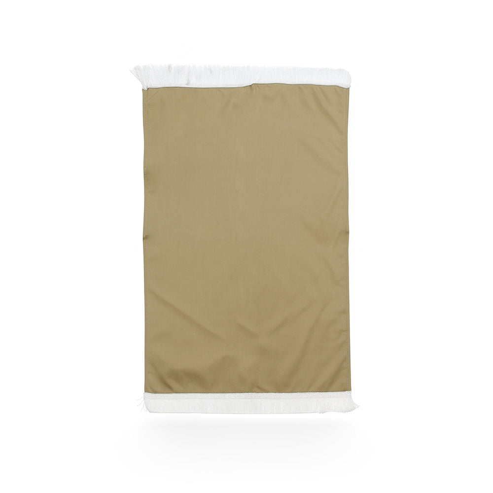 Plain Soft Touch Velvet Prayer Mat Gold AMTY 5022