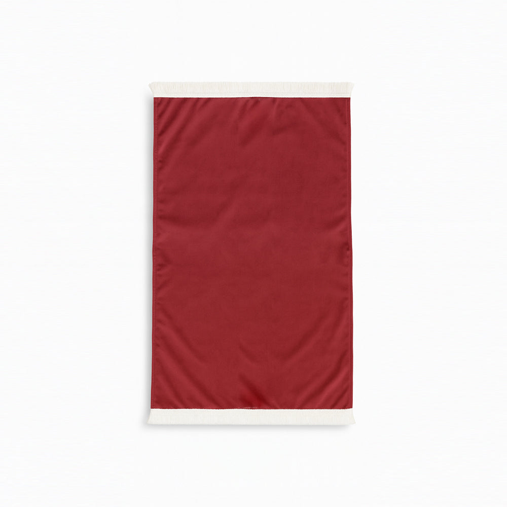 Plain Soft Touch Velvet Prayer Mat Maroon AMTY 5022