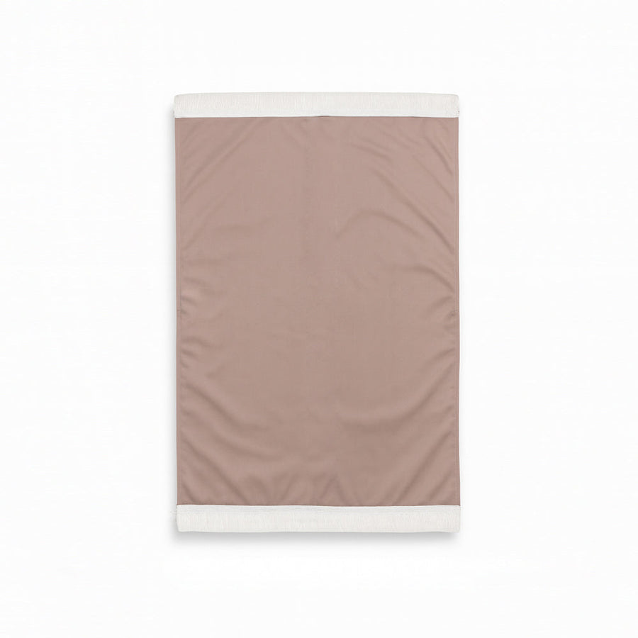 Plain Soft Touch Velvet Prayer Mat Pink AMTY 5022