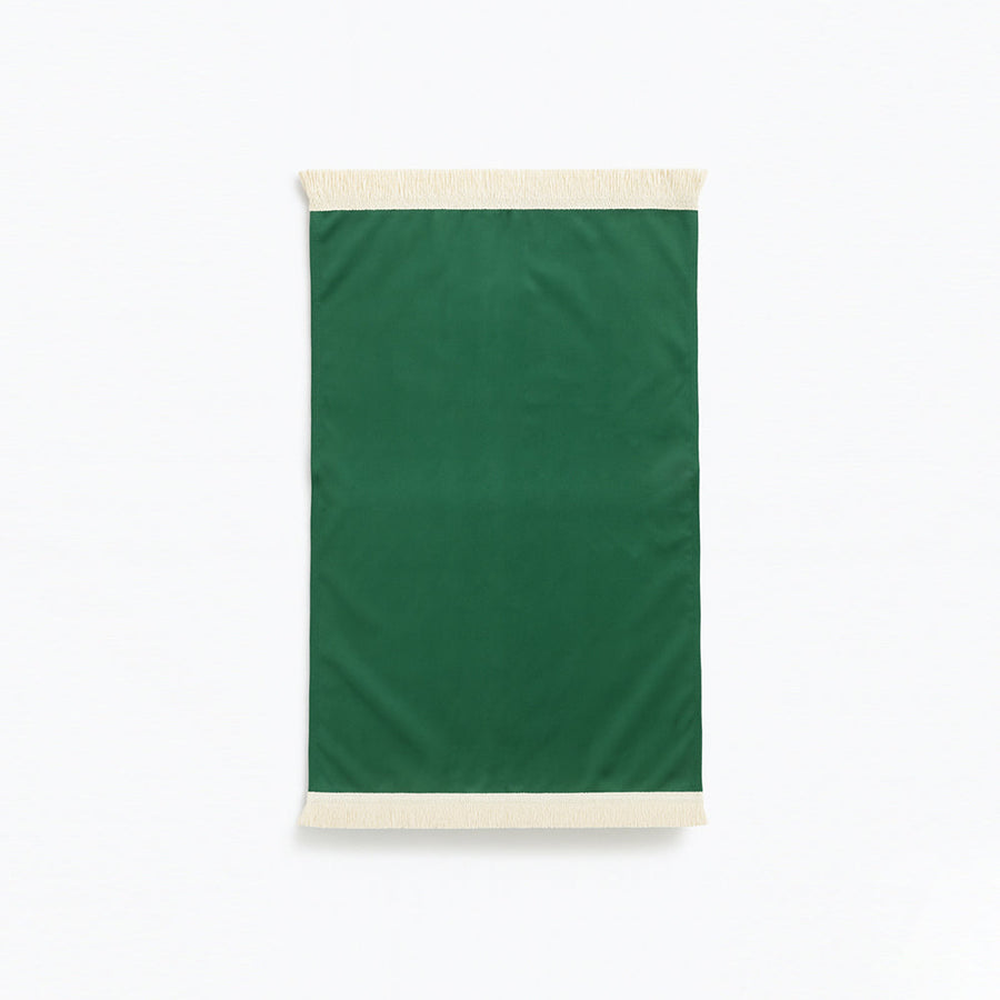 Plain Soft Touch Velvet Prayer Mat Green AMTY 5022