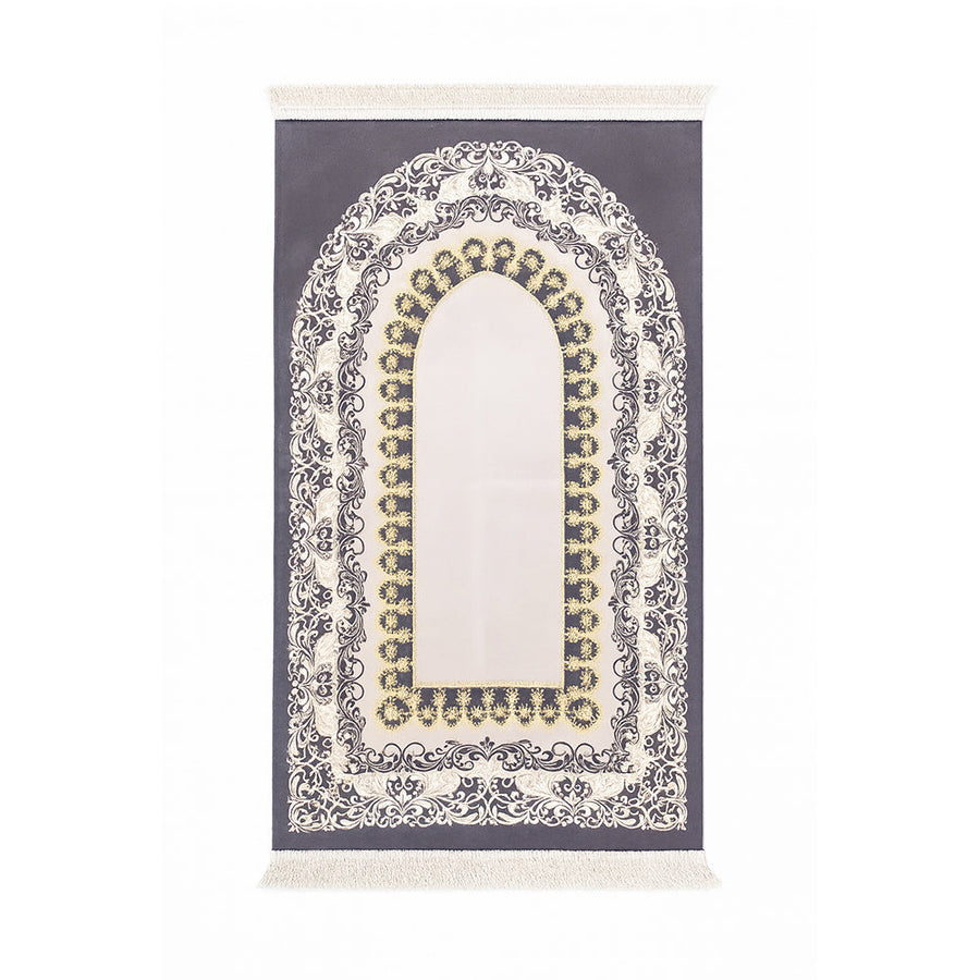 Luxury Satin Prayer Mat Purple AMTY 5048