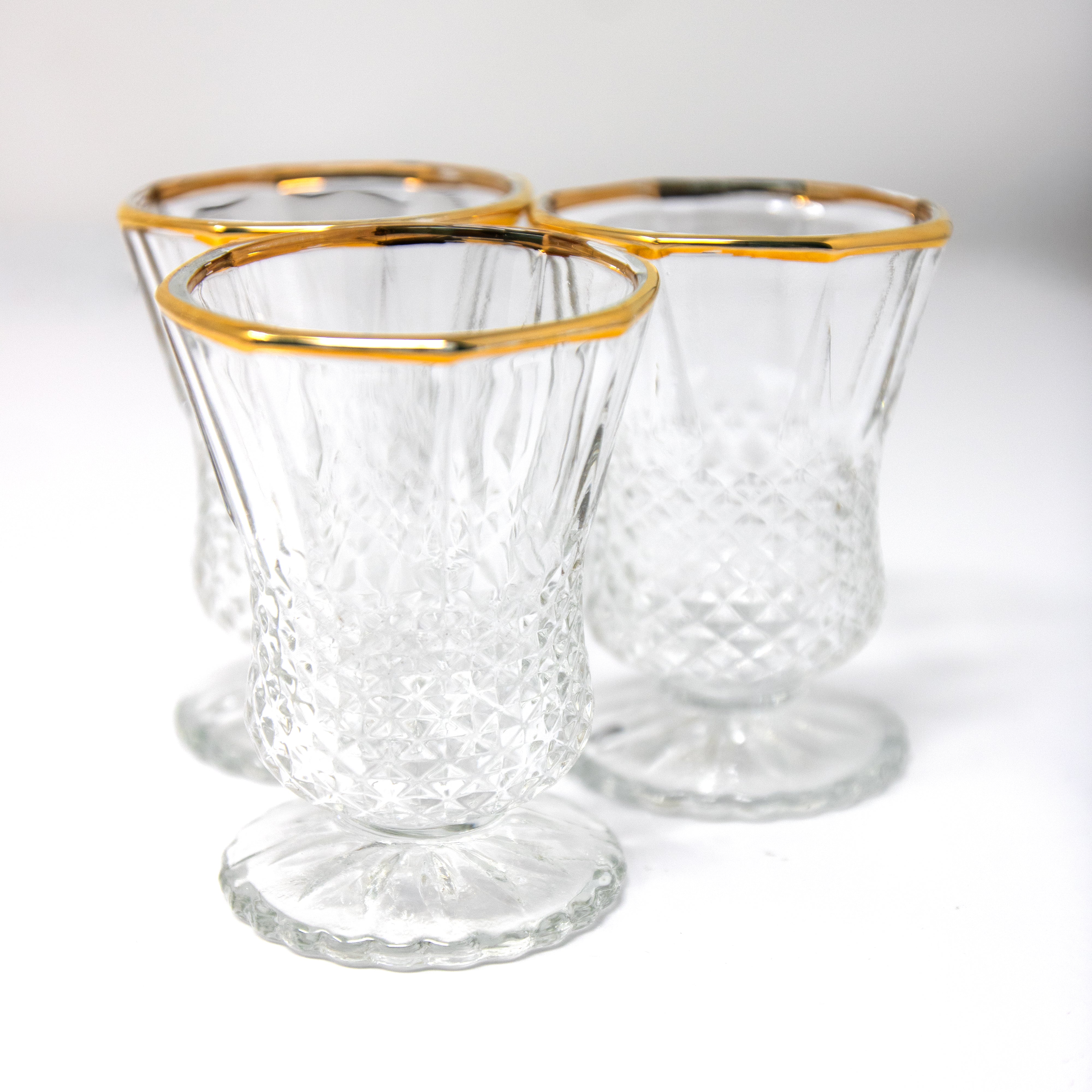 6 Piece Zam Zam Set With Gold Tray 5738