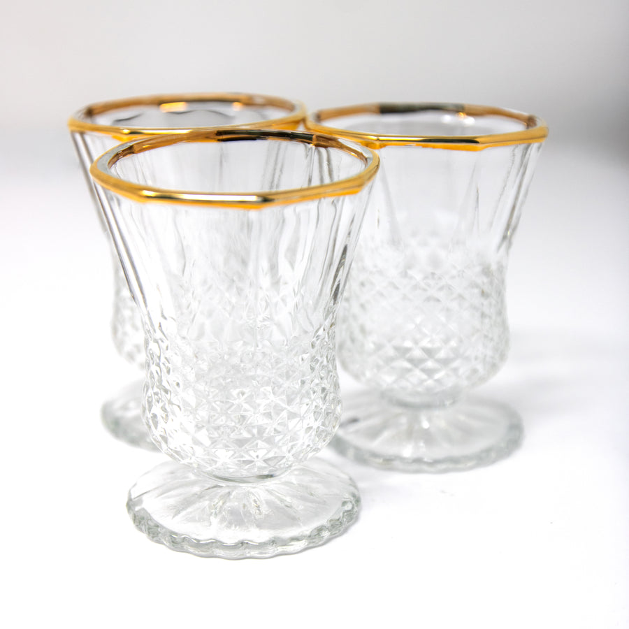 6 Piece Zam Zam Set With Gold Tray 5738