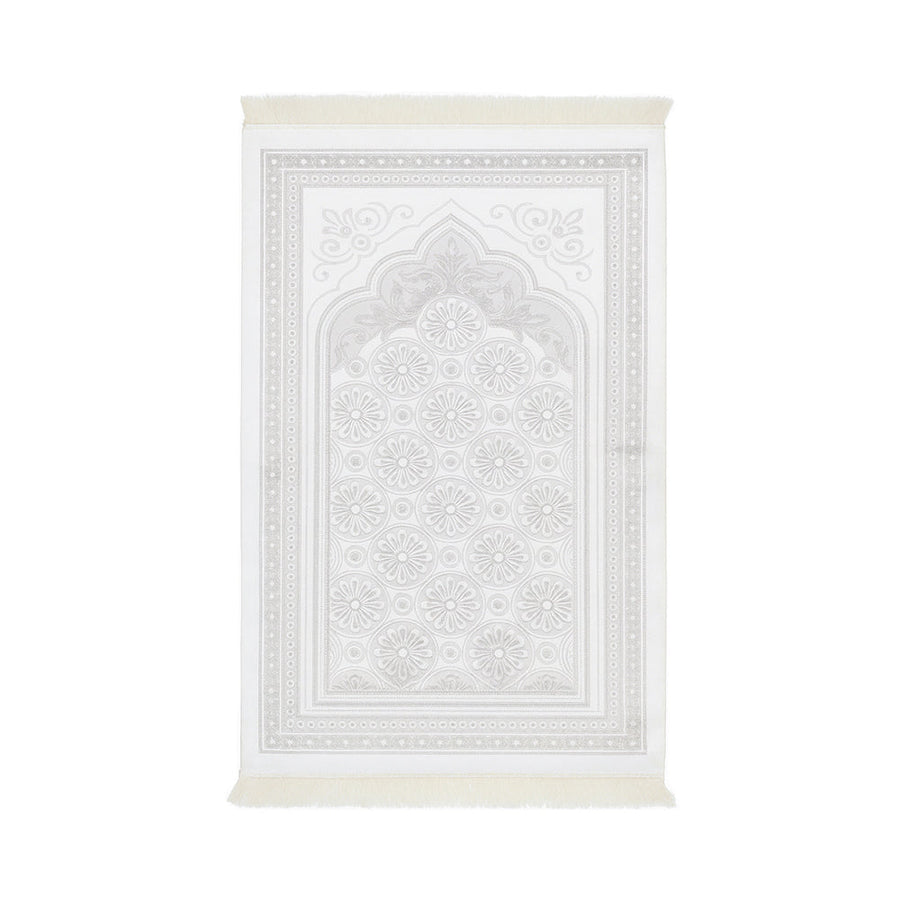 Velvet Glitter Cream Prayer Mat AMTY-7056