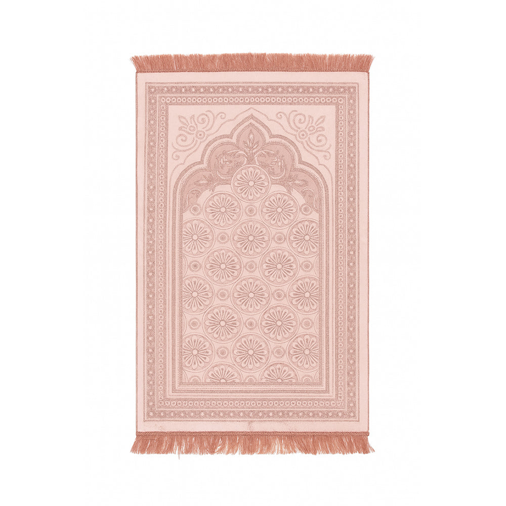 Velvet Glitter Pink Prayer Mat AMTY-7056
