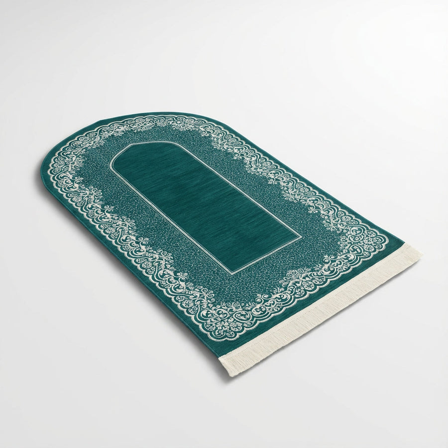 Arched Prayer Mat Teal AMTY-7119