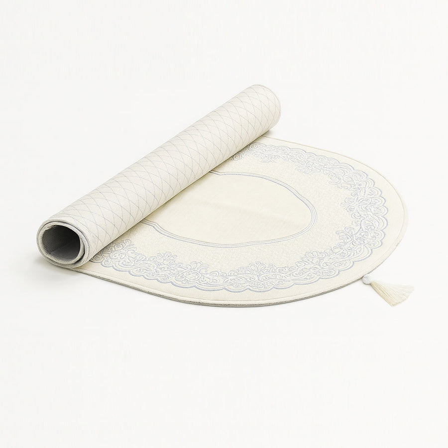 Arched Prayer Mat White AMTY-7119