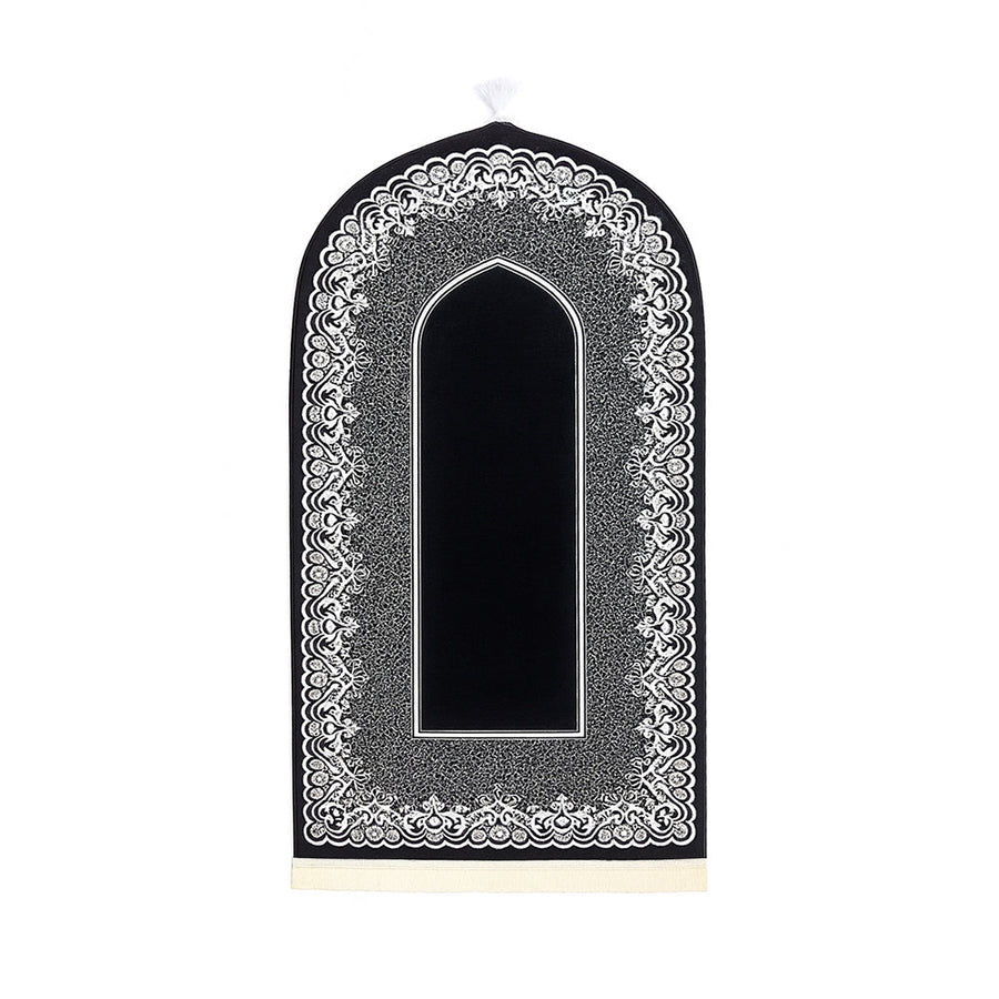 Arched Prayer Mat Black AMTY-7119