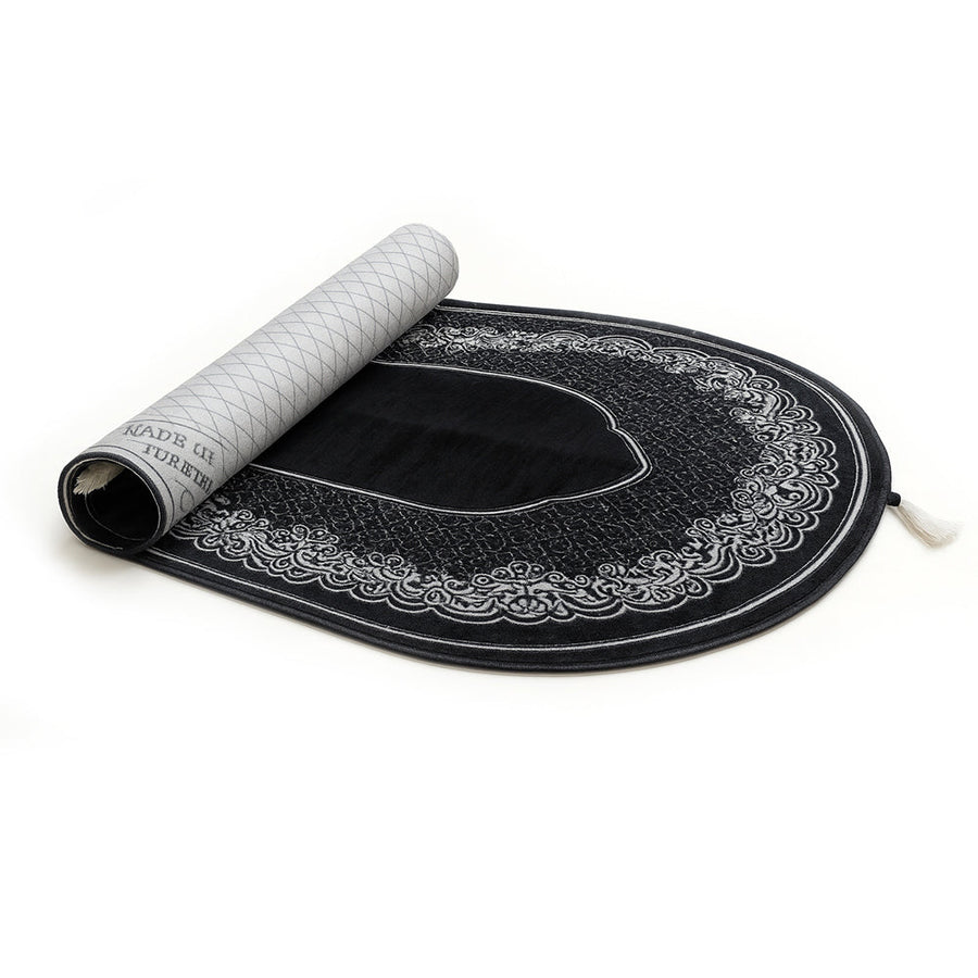 Arched Prayer Mat Black AMTY-7119